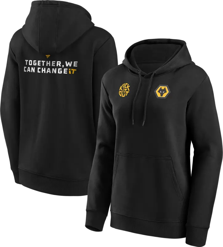 Wolves Fanshop | Kick It Out Graphic Hoodie – Womens Wolves Merchandise Collection